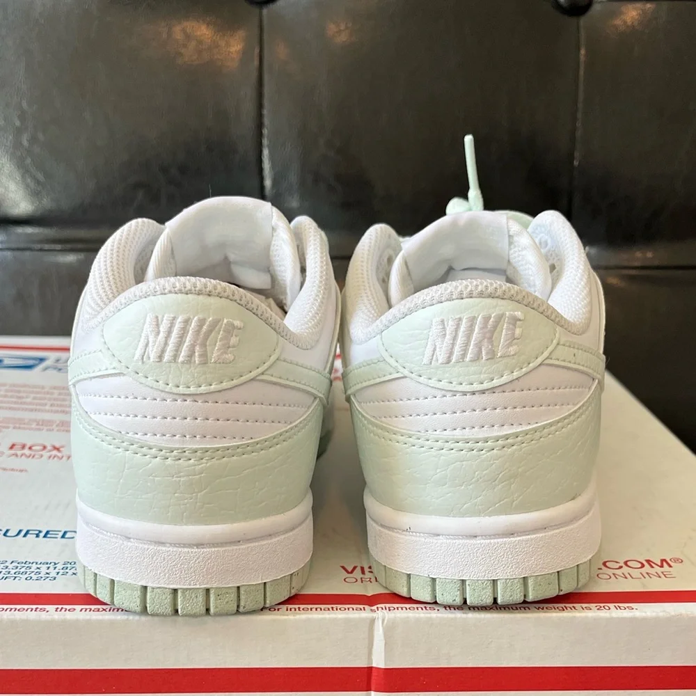 Women’s Nike Dunk‎ Low Next Nature White Mint NWOT No Box Sz 6